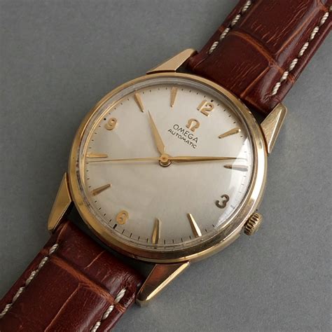 1965 omega automatic gold watch|vintage 1960s omega automatic watch.